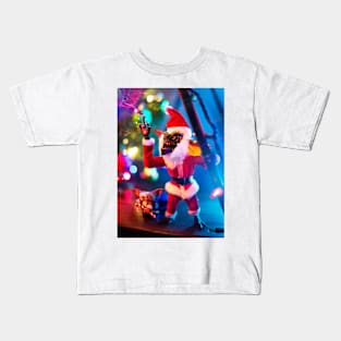 Bright Christmas Light Gremlins Kids T-Shirt